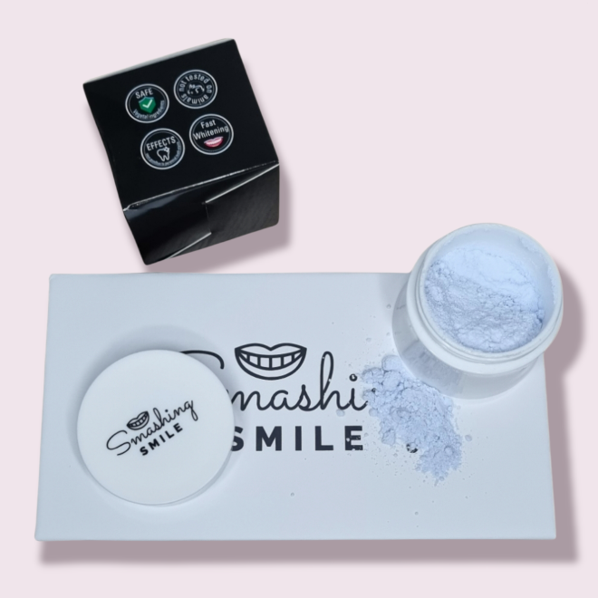 Smashing Smile whitening powder