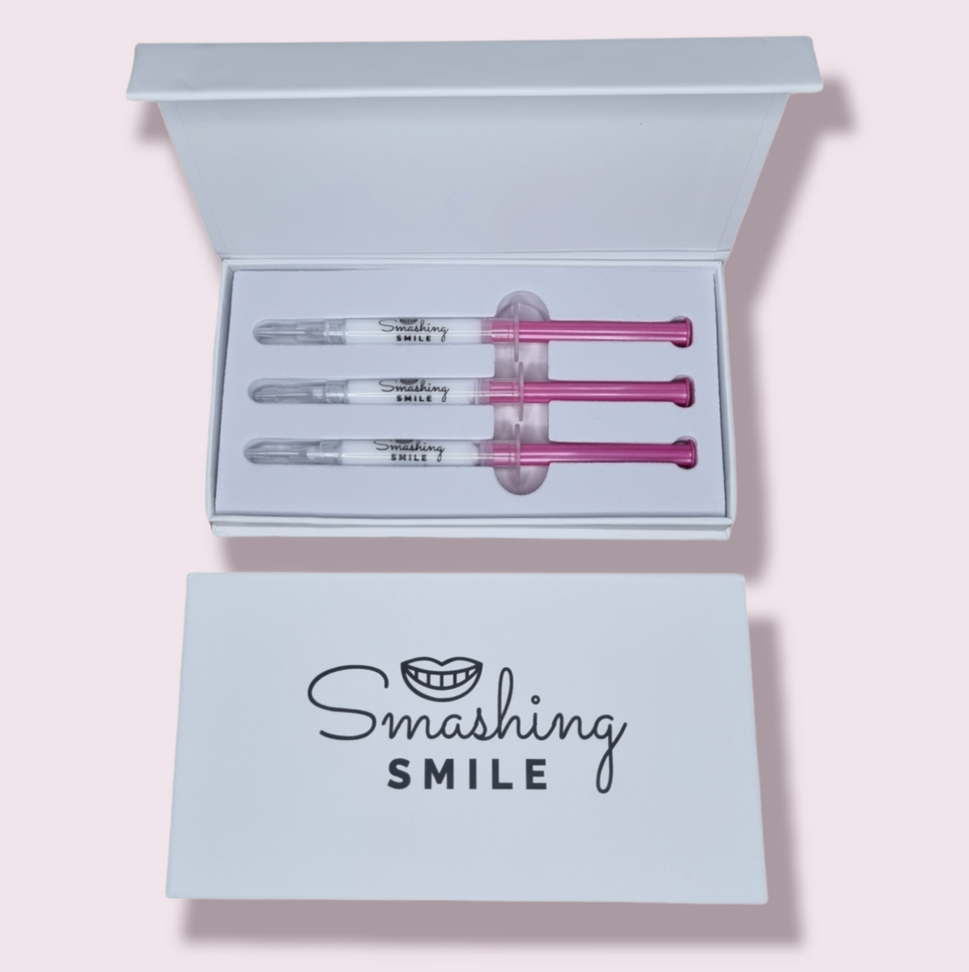 Smashing Smile whitening gel refill kit (PINK)